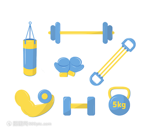 蓝色力量 解码健身房中令人心动的普通器械套组
